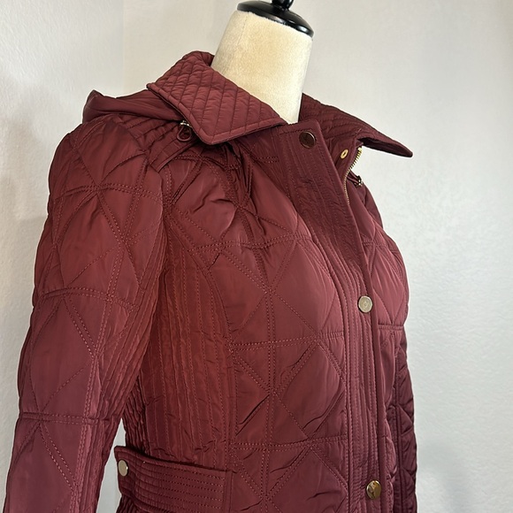 Liverpool Jeans Co Quilted Collard Hooded Utility Jacket (S) NWT - Picture 11 of 15